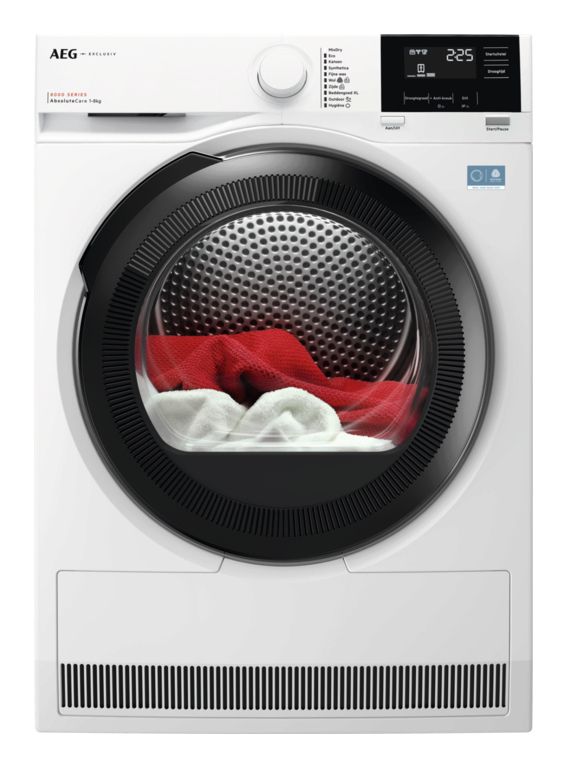 AEG Series 8000 TR85ESSEN wasdroger Vrijstaand Voorlader 8 kg Wit