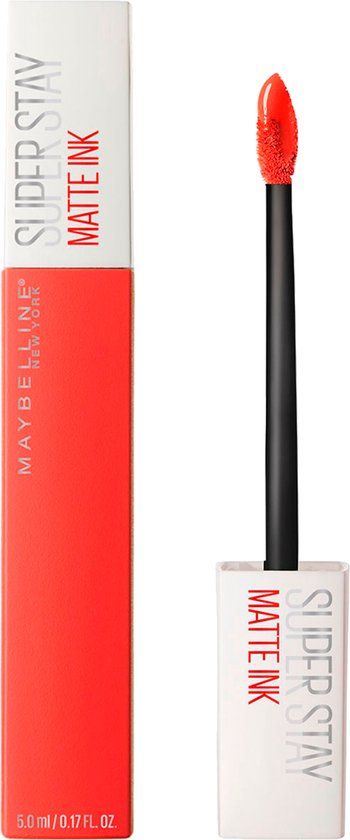 Maybelline SuperStay Matte Ink Lipstick - 25 Heroine - Red - Matte Finish - Long Lasting - 5ml