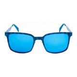 Italia Independent Zonnebril Heren 0500-023-000 Ø 55 mm Blauw/Zwart/Zilverkleurig/Wit/Transparant/Roze/Rosékleurig/Rood/Paars/Oranje/Multi/Groen/Grijs/Goudkleurig/Geel/Crème/Bruin