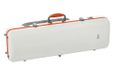 GEWA FUN Series Polycarbonaat Vioolkoffer 4/4-1/2 Maat Wit/Oranje