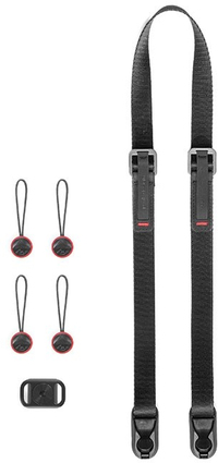 Peak Design Leash - Zwart - Digitale Camera Riem - Aluminium/Nylon