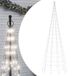 vidaXL LED-kerstboom 550 leds koud wit 300 cm