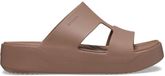 Crocs Getaway Platform H-Strap Sandalen Vrouwen Bruin Maat 42/43