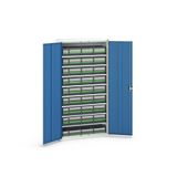 Bott Verso Magazijnkast | 8 Legborden | 36 BottBoxen | RAL 5010