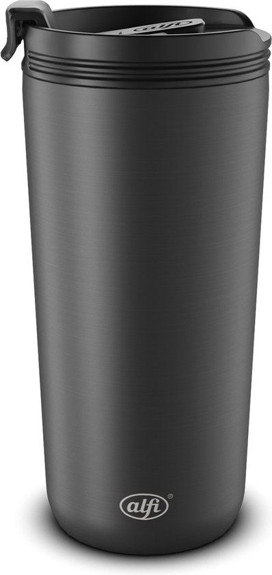 Alfi Koffiebeker - Isoleerbeker - 400ml - Velvet Black Mat