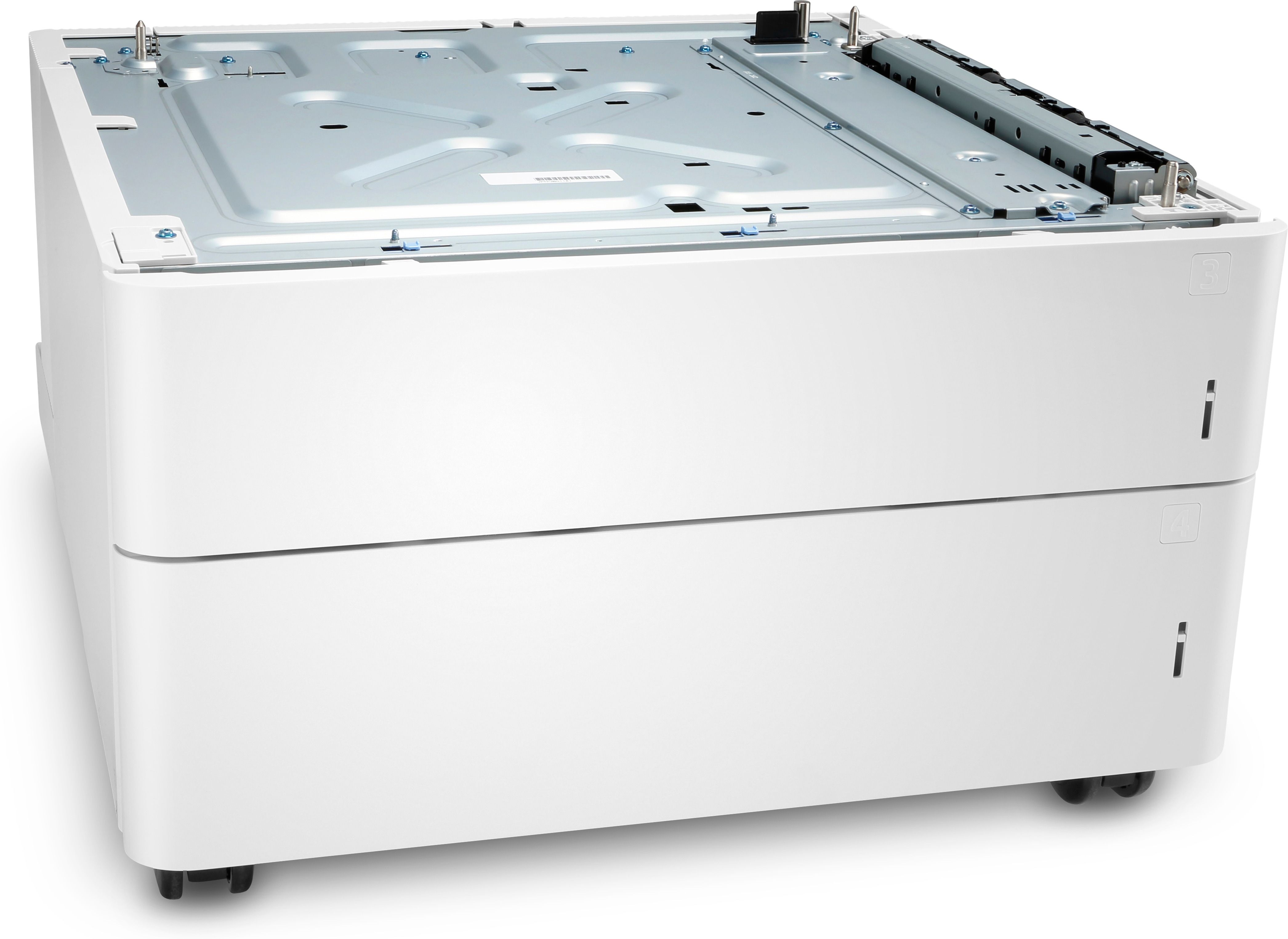 HP Color LaserJet 2x550-sheet Input Tray with Stand - White