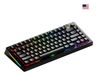 Glorious Gaming GMMK 3 PRO 75% Prebuilt Toetsenbord Gamen USB + RF Wireless + Bluetooth QWERTY Amerikaans Engels Zwart
