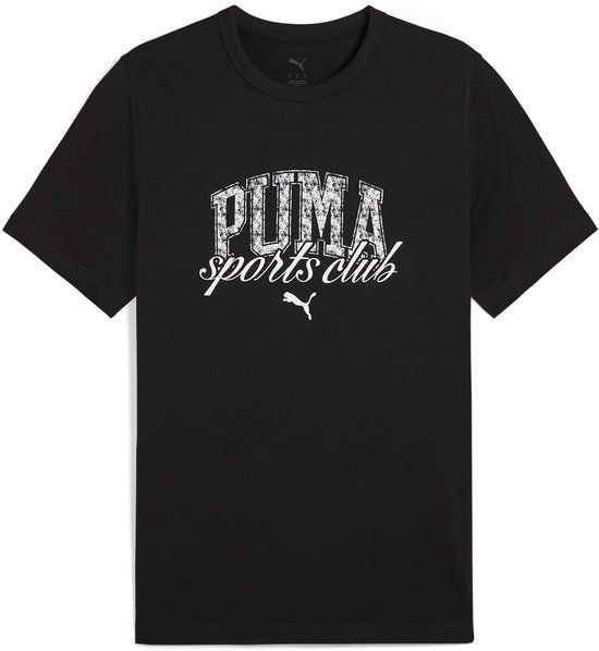 Puma Class Graphic T-shirt Korte Mouwen Zwart M