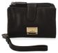 Laura Biagiotti Portefeuille femme Laura Biagiotti cuir véritable avec bouton-pression Noir B UNICA 13.5x10x3 cm