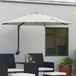 Prolenta Maison Exclusive Tuinzonnehemel, Zand, Polyester en Staal