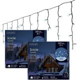 Lumineo IJspegel Kerstverlichting - Helder Wit - 259 LED - 1100 cm