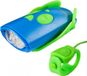Hornit Mini Hornit Fietslicht met Geluidseffecten - Groen/Blauw