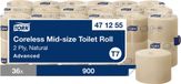 Tork Natural toiletpapier, T7 Advanced, pak van 36 rollen