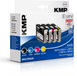 KMP E107V - Inktcartridge - Zwart, Cyaan, Magenta, Geel - 4 stuks