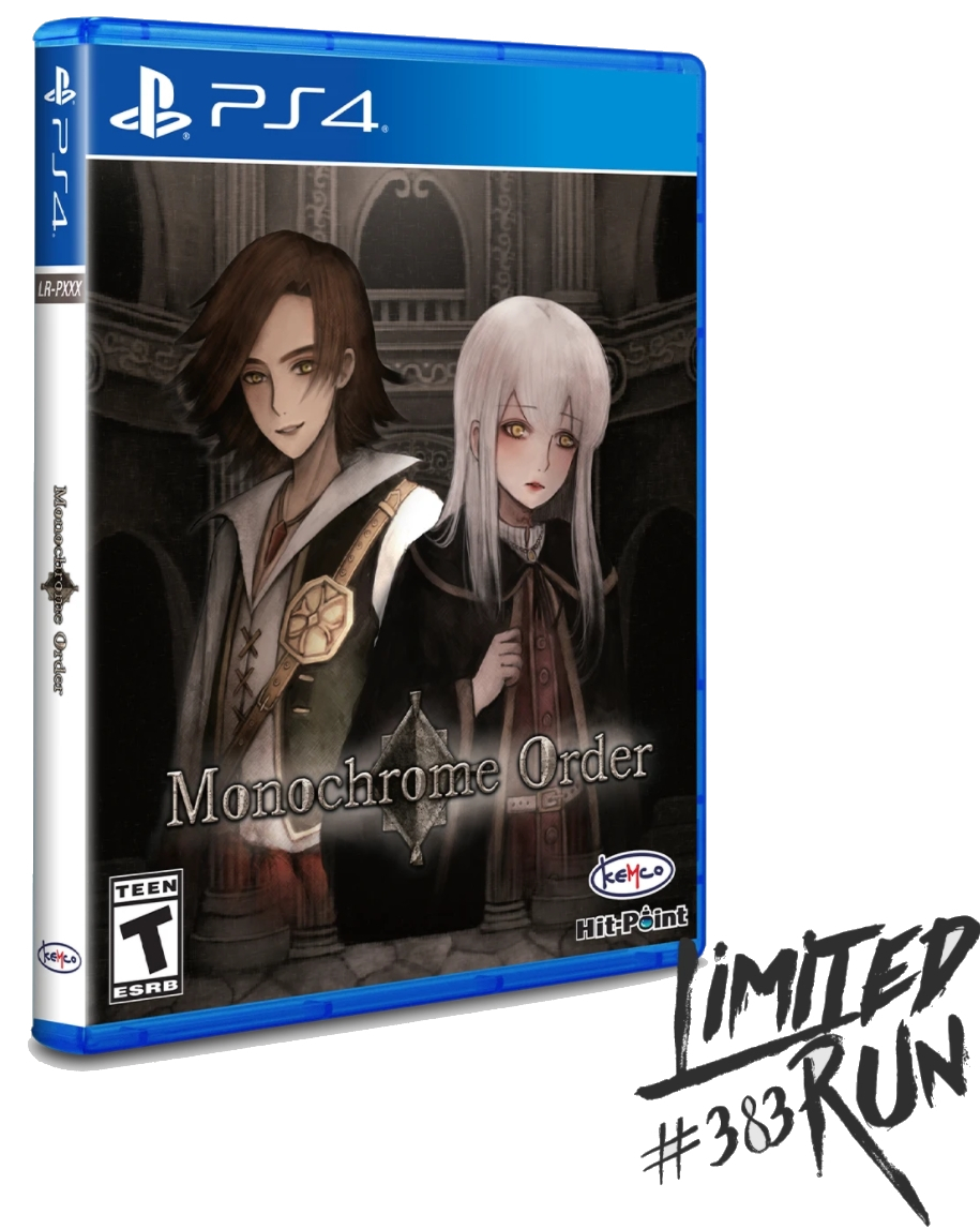 Limited Run Monochrome Order PlayStation 4