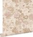 ESTAHome behang vintage bloemen beige en oudroze - 53 cm x 10.05 m - 139763