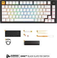 Glorious PC Gaming Race GMMK Pro Black Slate - Gaming Keyboard - ANSI US - Black