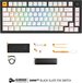 Glorious PC Gaming Race GMMK Pro Black Slate - Gaming Keyboard - ANSI US - Black