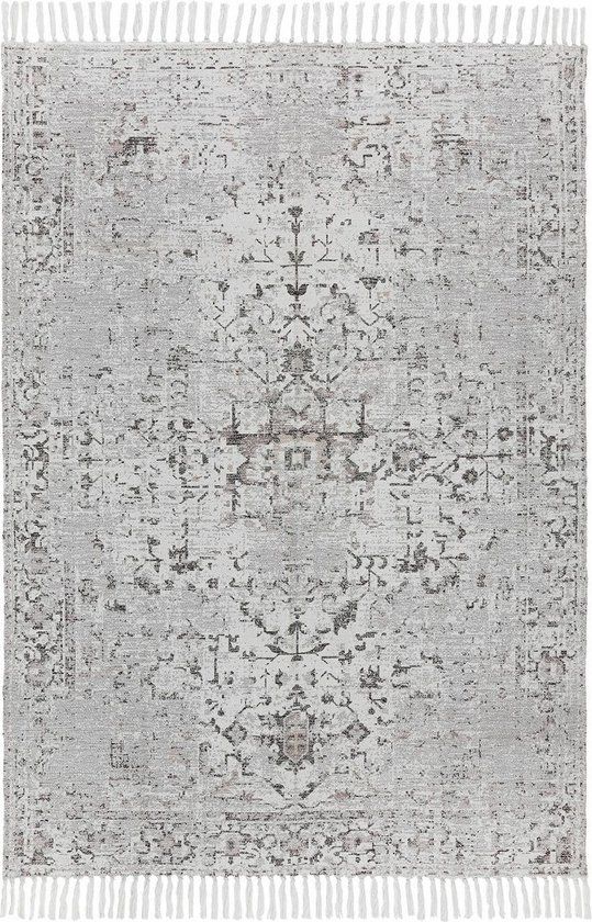 LOBERON Vloerkleed Delpheer bruin/beige
