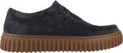 CLARKS Torhill Lo Veterschoenen Blauw Suède Heren Maat 42.5