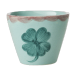 RICE Tasse expresso céramique Rice 7 cl Good Luck Clover