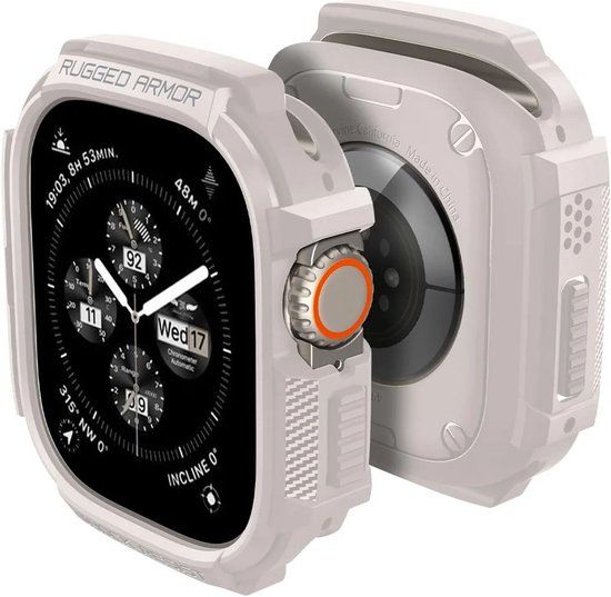Spigen Rugged Armor Case for Apple Watch Ultra 2 / Ultra 49mm - Beige