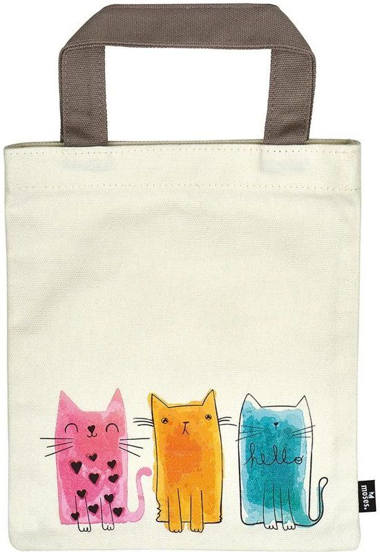 Moses Libri_x Boekentas Katten 20x25 Cm