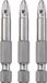 KWB Embouts PZ1 - Pozidriv 1 - 50 mm - 3 pièces