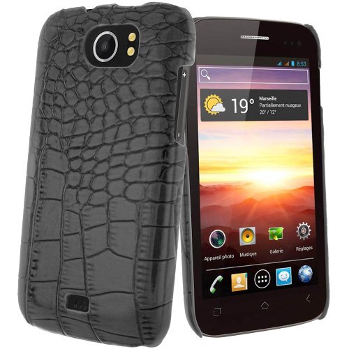 MOCCA Mocca Design CWIK01 Shell Case voor Wiko Cink King Glossy Crocodile Skin Grijs