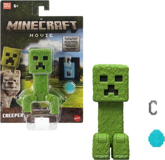 Mattel A Minecraft Movie Action Figure Creeper 10 cm