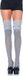 Leg Avenue Scrunch Overknee Sokken Grijs