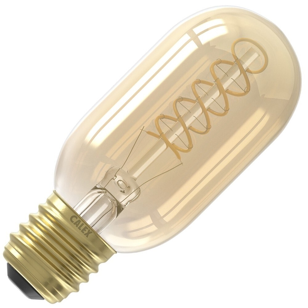 Calex Premium Tubular LED Lamp Ã˜45 - E27 - 200 Lumen - Goud Finish