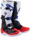 Alpinestars Tech 3 Blanc Rouge Vif Bleu Foncé - Taille US 14