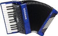 Hohner Bravo II 48 blue silent key - Accordeon