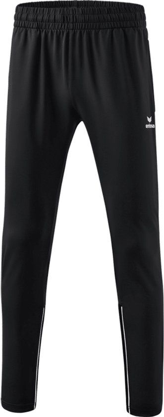 Erima Performance Trainingsbroek Kinderen - Zwart / Wit - Maat 164