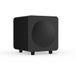 Kanto SUB6 Subwoofer amplifié scellé | 200 W de puissance de crête | woofer de 6 pouces | basses rapides et précises | design ultra-compact | noir mat