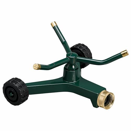 Orbit 58257N Metalen 3-armige sprinkler met rolvoet