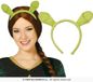 FIESTAS GUIRCA Groene oger oortjes diadeem voor Shrek of Fiona