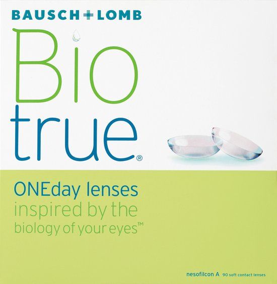 Biotrue Bausch + Lomb Biotrue ONEday (90 lenzen) Sterkte: -8.50, BC: 8.60, DIA: 14.20