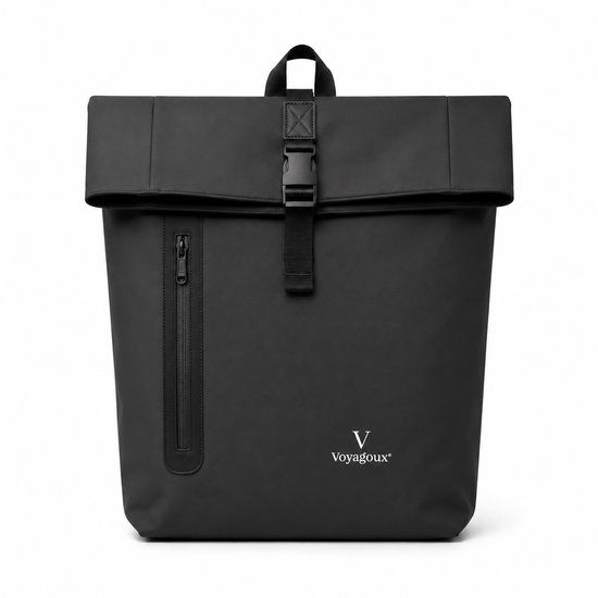 Voyagoux® Rolltop Rugzak 20-30L Zwart