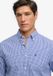 Superdry Chemise Popeline Préppy Homme Manches Longues S Coton Bleu/Blanc