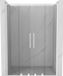 Mexen Velar L porte de douche coulissante 150 cm, transparent, blanc