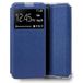 Coole flip-cover voor iPhone 13 Mini, effen, blauw