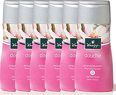 Kneipp Douche Creme Amandel 6x 200 ml - Voordeelverpakking