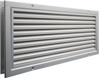 Weha Deurrooster 500x200mm, aluminium