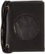 HIIERO 2700-RW ID -kaartcirkel/leer hiiero m. Nylon koord/embossing hiiero Schwarz 7x9.4x1 CM