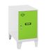 SimonRack Spind, métal, blanc/vert, 575 x 400 x 500 cm