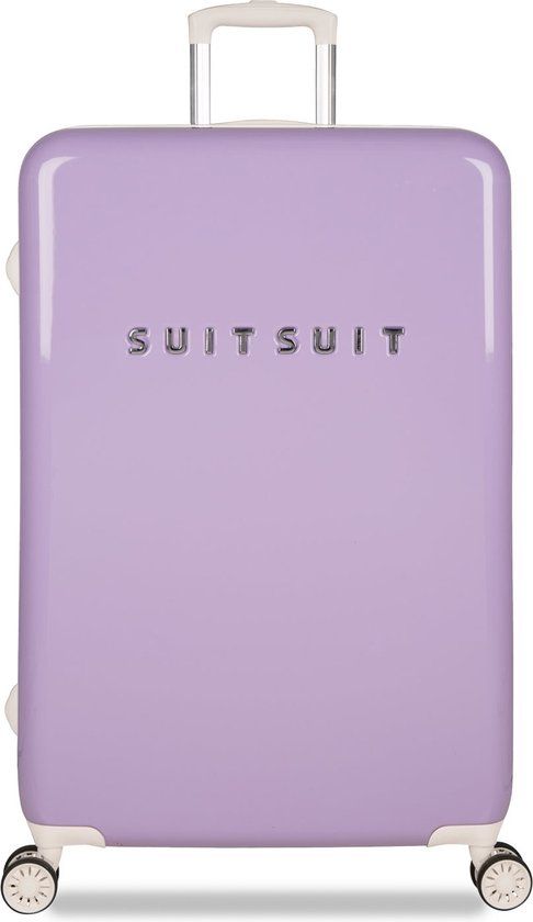 SUITSUIT Fabulous Fifties Royal Lavender - 76cm Hardcase Suitcase with Wheels - 94L