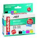 Edding cartouche d'encre EDD-437 remplace Brother LC985BK/C/M/Y multipack 4 - noir, cyan, magenta, jaune - 1x 15ml + 3x 9ml