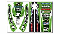Kit Kawasaki Kit Adhesivos standaard Blackbird Racing 5407